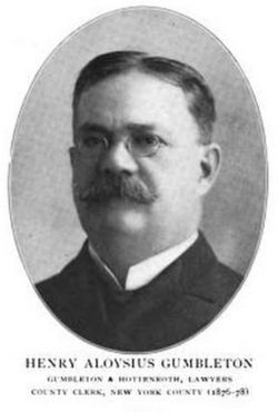 Henry Aloysius GUMBLETON